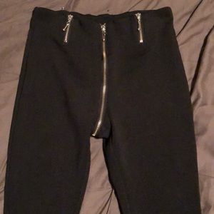 UNIF zipper leggings